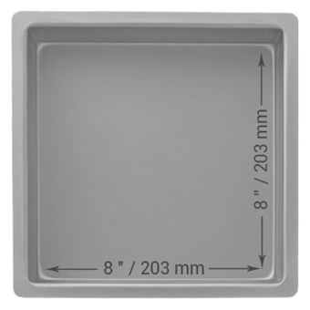 Picture of SQUARE CAKE PAN (203 X 203 X 76MM / 8 X 8 X 3)